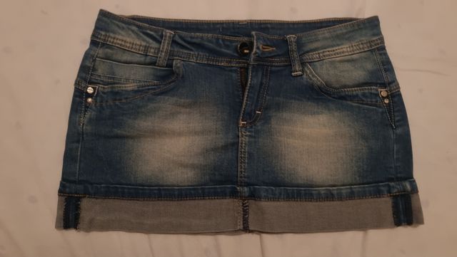 Minigonna Jeans - Blu