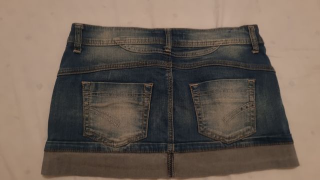 Minigonna Jeans - Blu