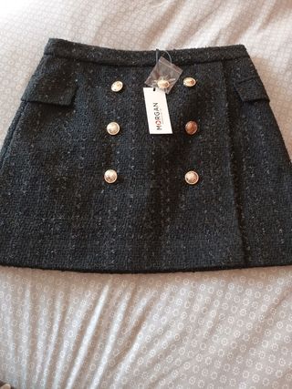 Falda Morgan negra - Talla L