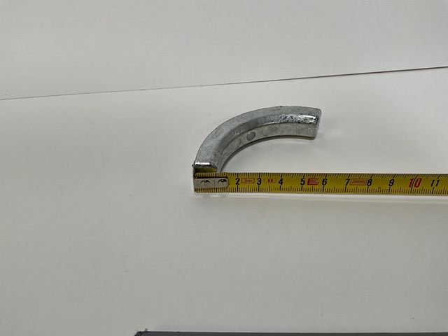 Anodos de Zinc Helices 83mm