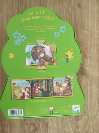 Puzzle infantil Caperucita Roja