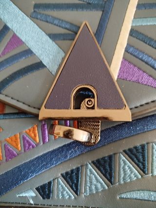 Bolso bandolera azul pequeño
