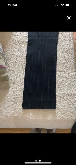 Traje pantalón raya diplomática ZARA