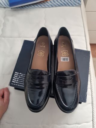 Zapatos comunión niño 38 marino