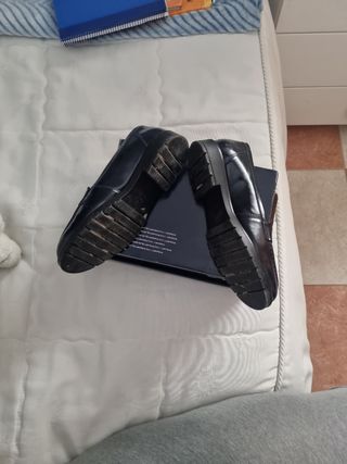 Zapatos comunión niño 38 marino