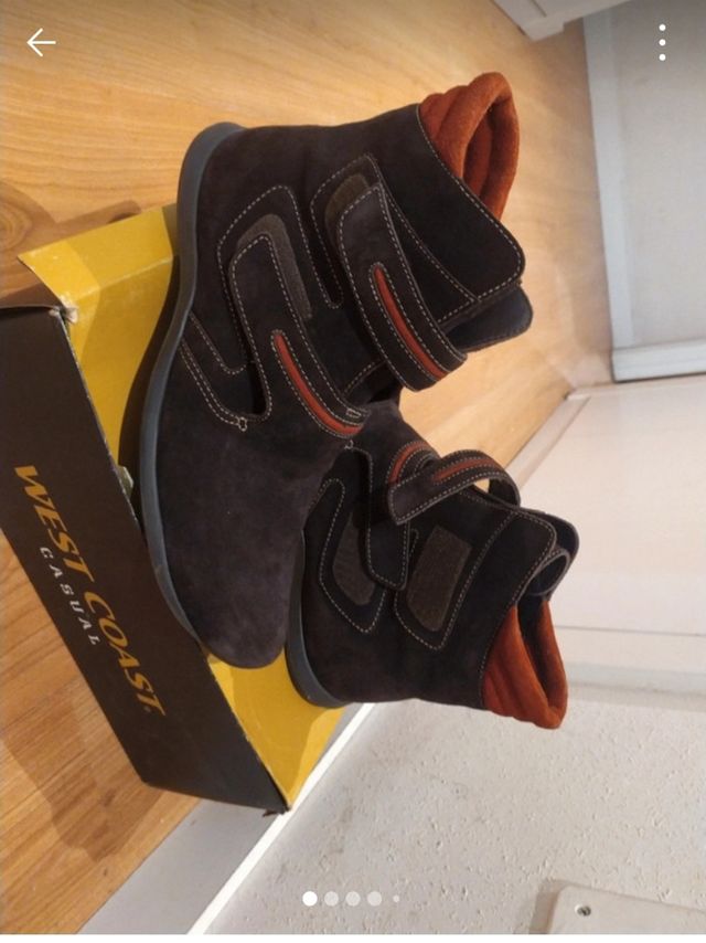 Botas West Coast Marrón Piel