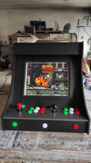 Mini Arcade Bartop 17" - Super Metal Slug