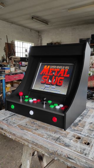 Mini Arcade Bartop 17" - Super Metal Slug