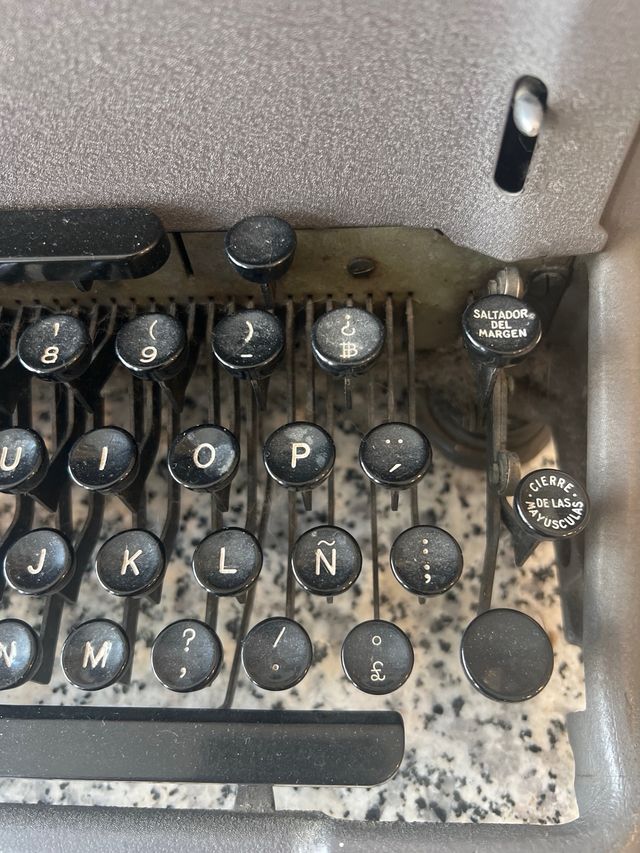 Máquina escribir Underwood Antigua