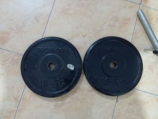 Discos de pesas Decathlon 10kg