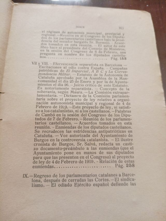 Libro antiguo, Castilla ante el....
