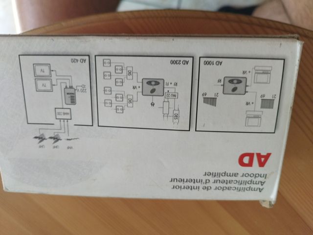 Amplificador de antena de interior