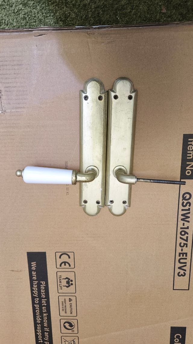 ¡Chollo! Lote 3 Juegos de  manillas vintage dorada