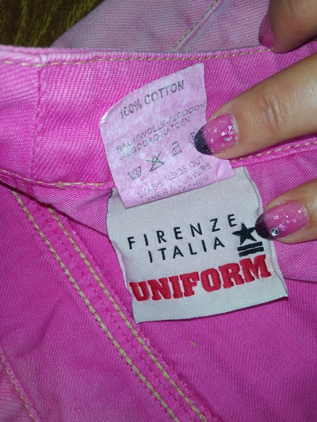 Jeans Uniform fucsia, taglia M, tg 29, nuovi
