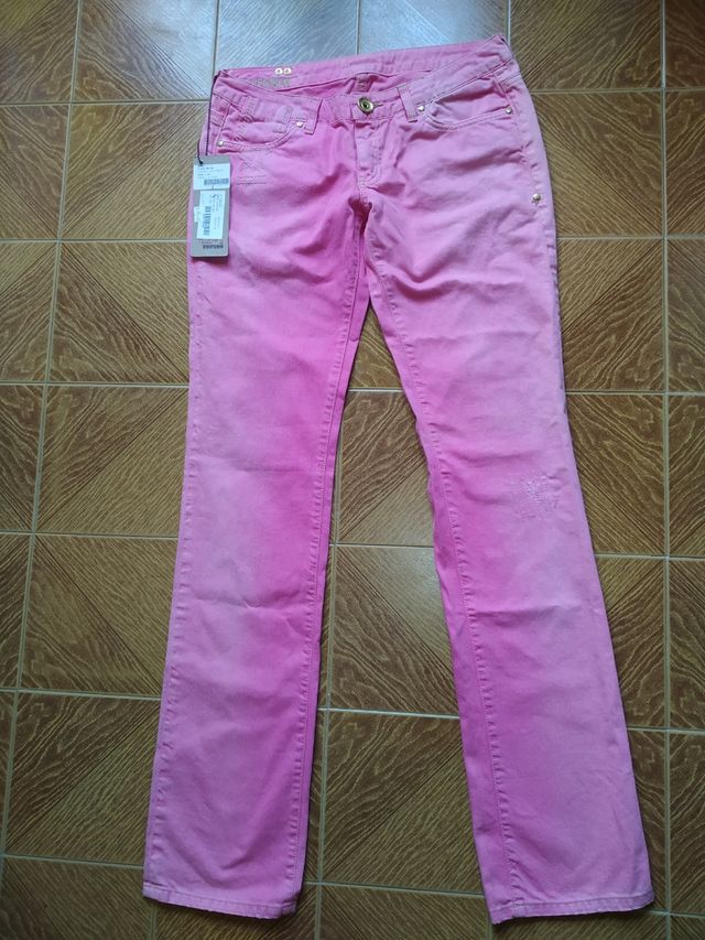 Jeans Uniform fucsia, taglia M, tg 29, nuovi