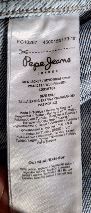Cazadora vaquera Pepe Jeans PM402715 WU3