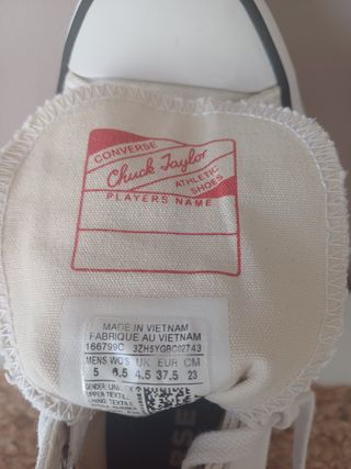 CONVERSE Chuck Jaylor 37.5