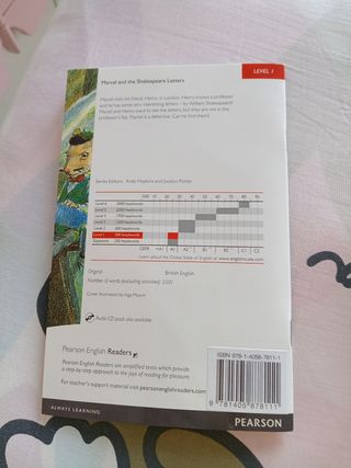 Level 1: Marcel and the Shakespeare Letters Book and CD Pack (2nd Edition) (Pearson English Readers, Level 1)