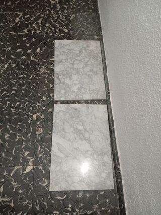 2 Láminas Mármol Blanco 52x39.5cm