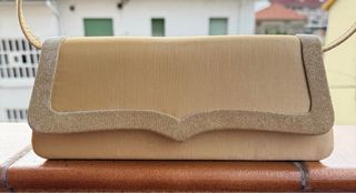 Bolso Fiesta Beige y Dorado