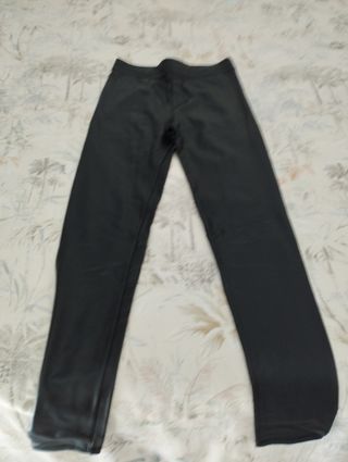 Pantalones cuero Stradivarius - Talla S