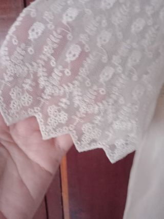Blusa The Kooples encaje blanco