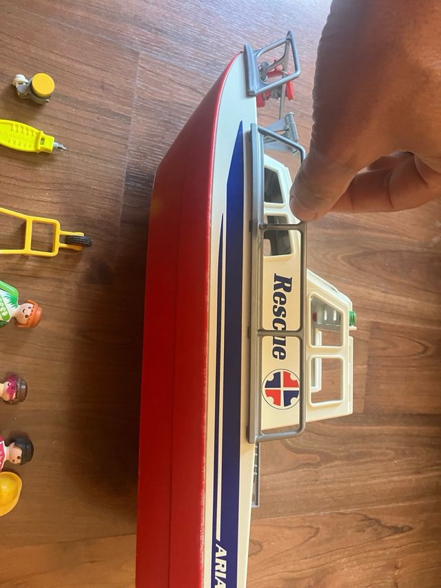 Playmobil Barco Rescate + Figuras