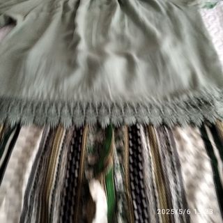 Conjunto blusa y pantalón verde oliva