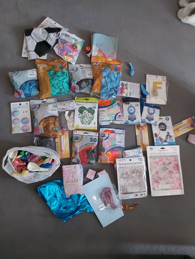 Pack Globos Fiesta Cumpleaños