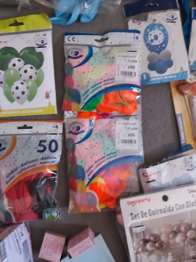 Pack Globos Fiesta Cumpleaños