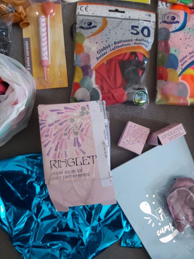 Pack Globos Fiesta Cumpleaños