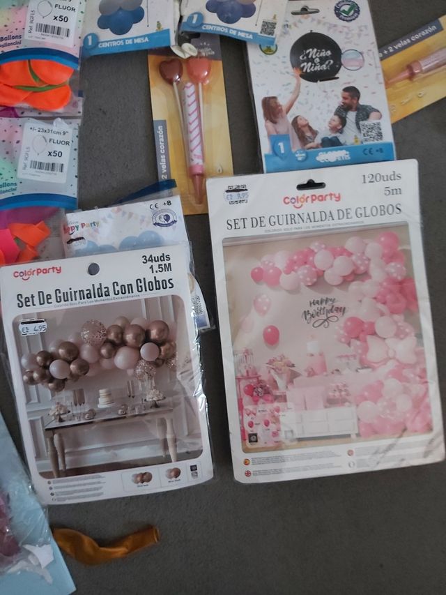 Pack Globos Fiesta Cumpleaños