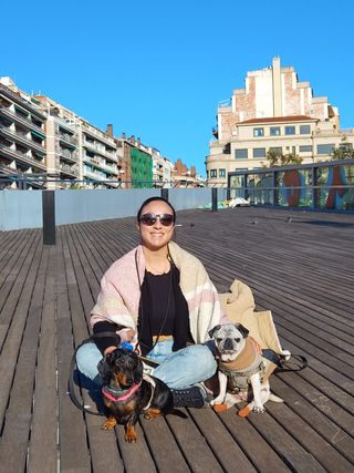 Cuidadora de perros en Barcelona!