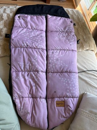 Saco silla universal bebé rosa