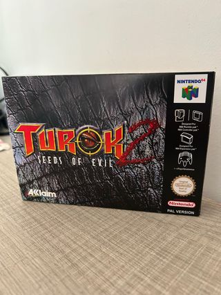 Caja reemplazo Turok 2: Seeds of Evil - N64