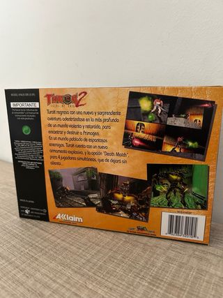 Caja reemplazo Turok 2: Seeds of Evil - N64
