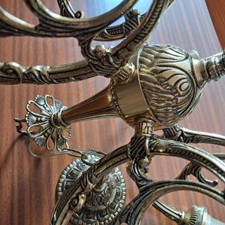 Lámpara de techo de estilo clásico de 5 brazos