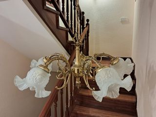 Lámpara de techo de estilo clásico de 5 brazos