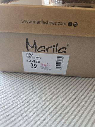 Sandalias plateadas mujer Marila eco piel