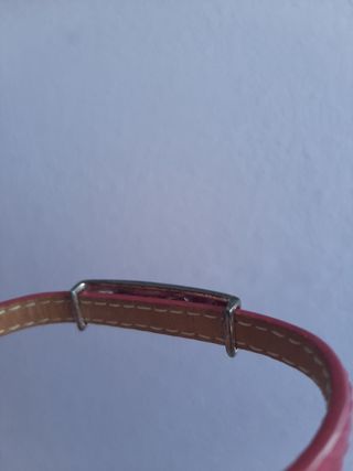 Pulsera niña cuero multicolor