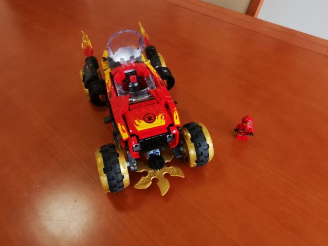 Lego 70675 Ninjago Katana 4x4 incomplete