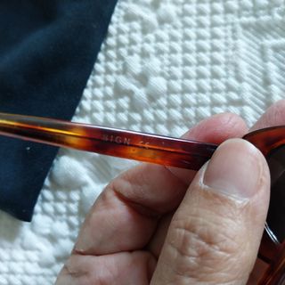 Gafas sol vintage marrón