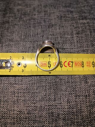 Plata pendientes y anillo