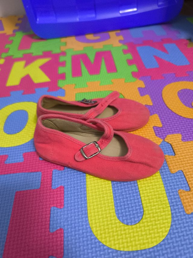 Sandalias niña verano - rosas y amarillas 