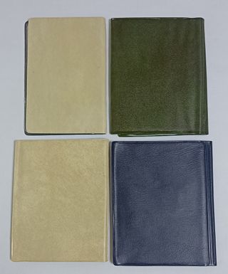 Lote 4 Carteras Pruebas Numismáticas Juan Carlos I