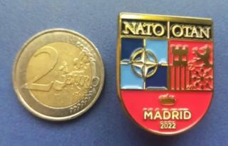Pin NATO OTAN Madrid 2022