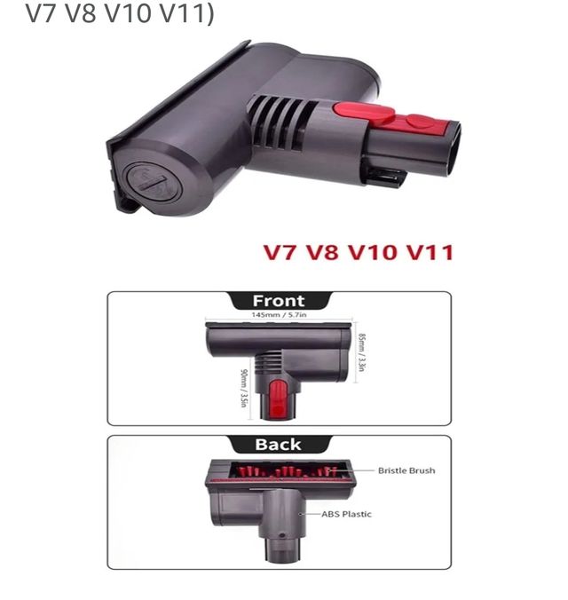 Mini cepillo Dyson V7-V11
