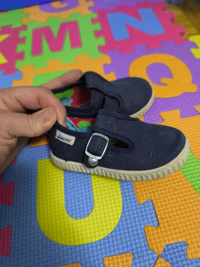 Sandalias niño azul marino Jauer