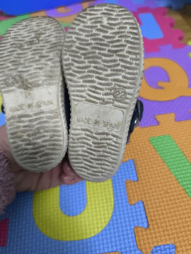 Sandalias niño azul marino Jauer