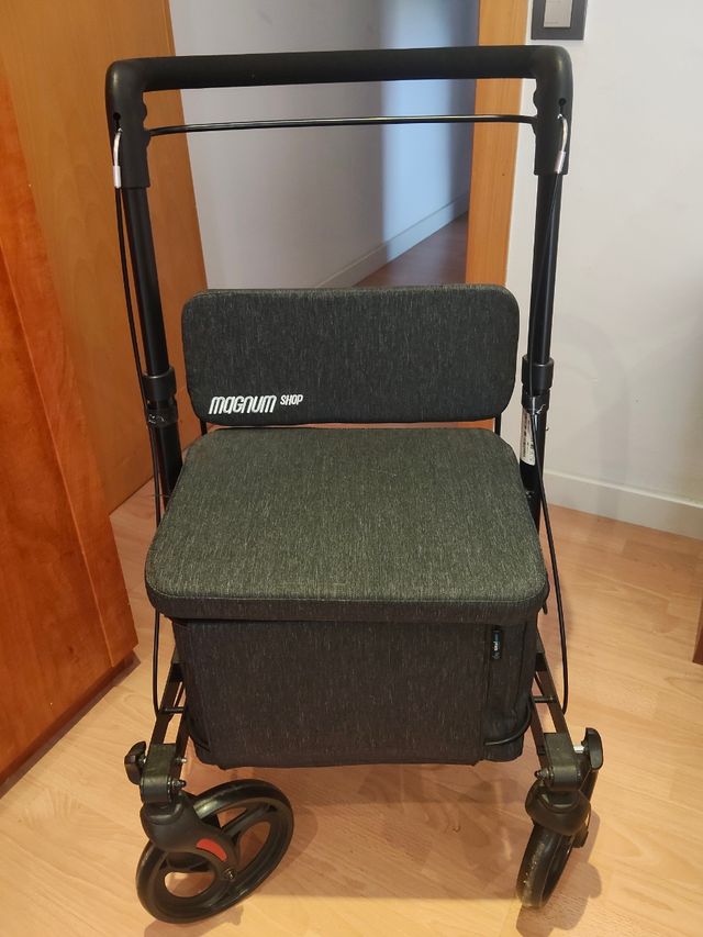 Andador con Carro de Compras